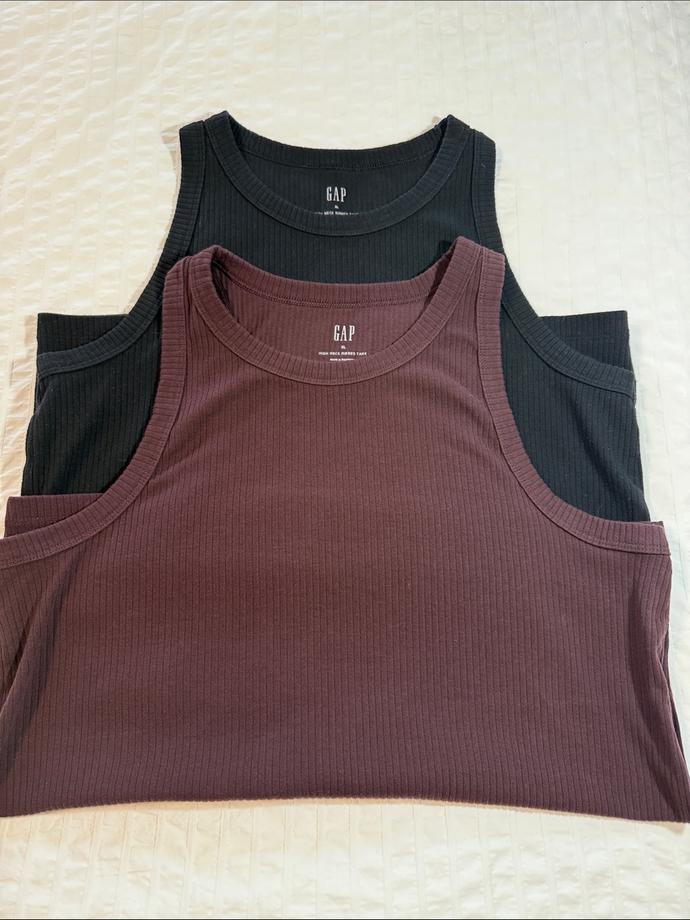 GAP ribbed tanks